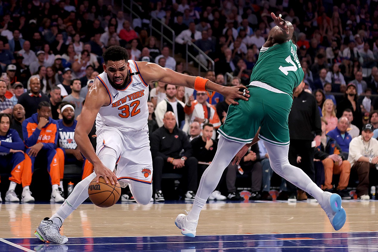 NBA: Playoffs-Boston Celtics at New York Knicks
