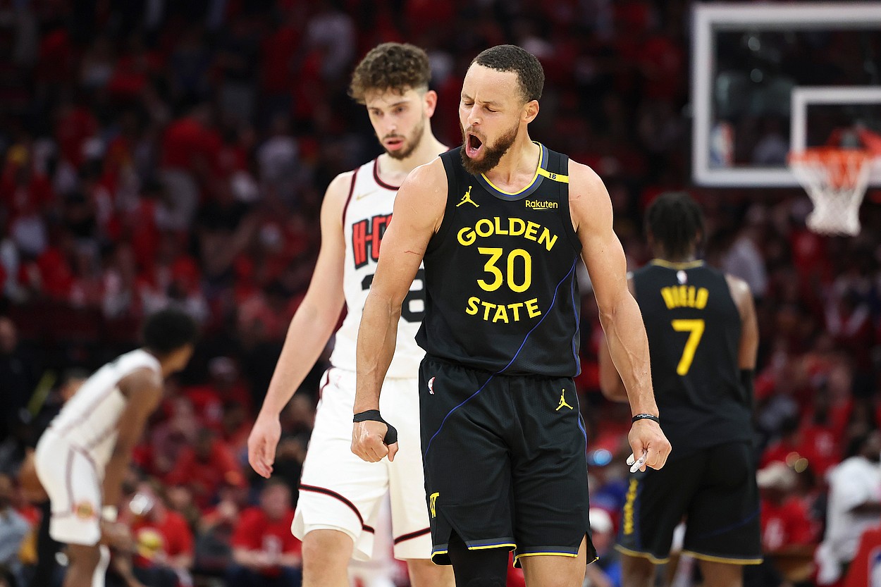 NBA: Playoffs-Golden State Warriors at Houston Rockets