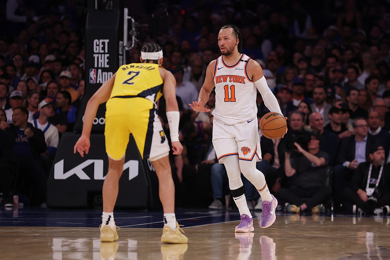 NBA: Playoffs-Indiana Pacers at New York Knicks