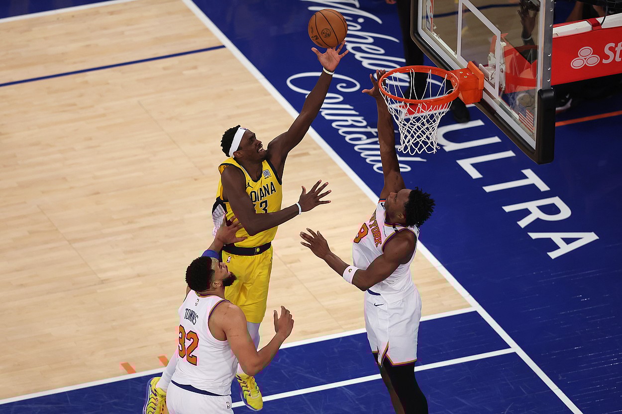 NBA: Playoffs-Indiana Pacers at New York Knicks