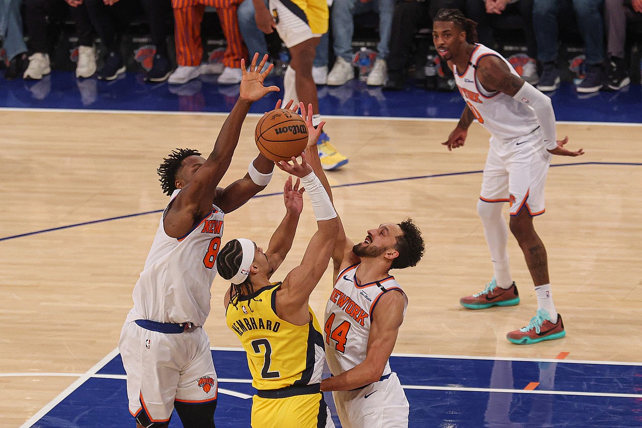 NBA: Playoffs-Indiana Pacers at New York Knicks