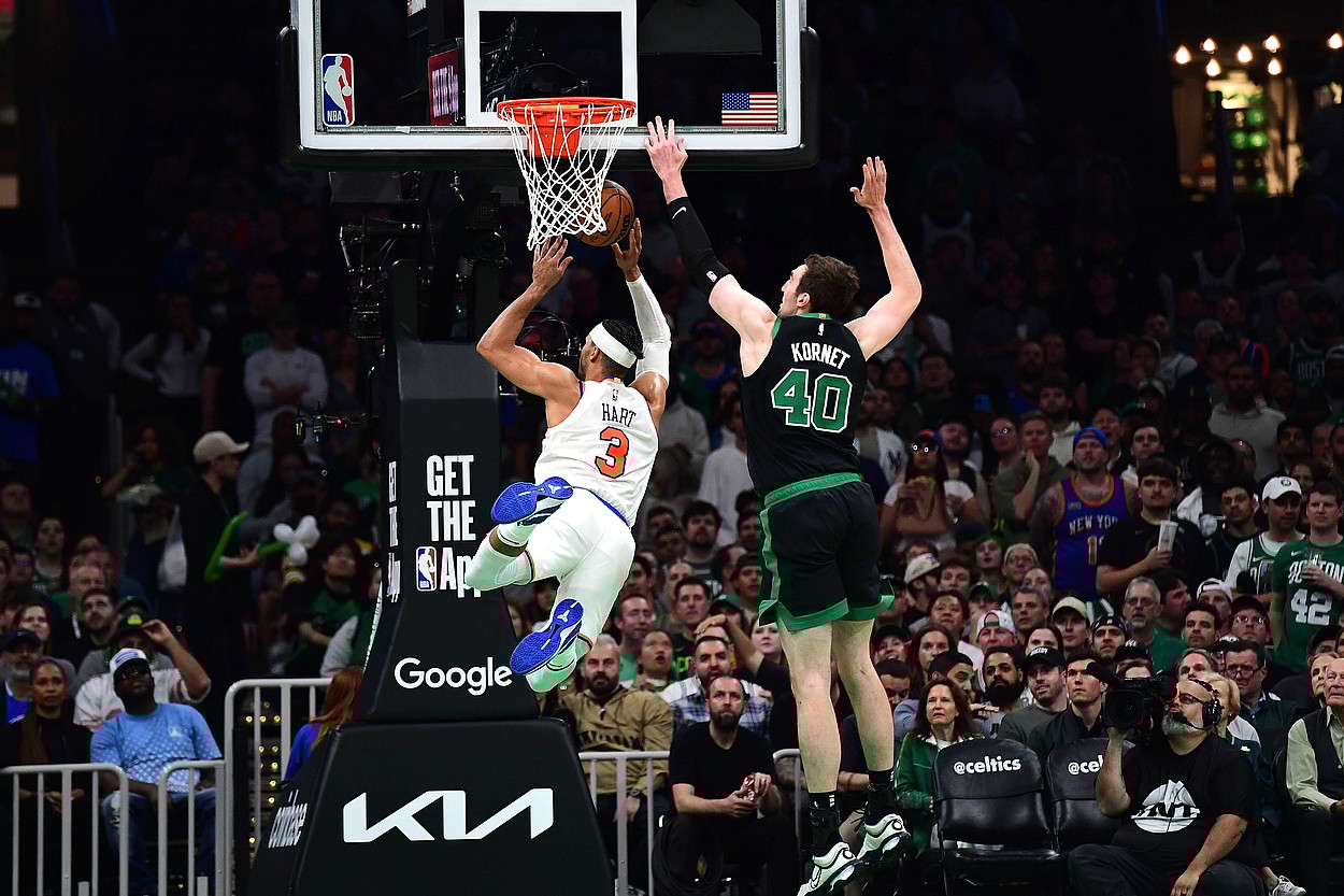NBA: Playoffs-New York Knicks at Boston Celtics