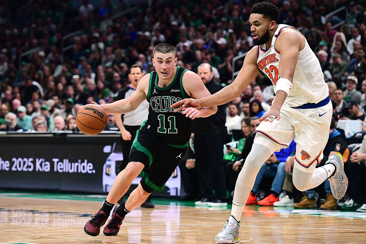 NBA: Playoffs-New York Knicks at Boston Celtics