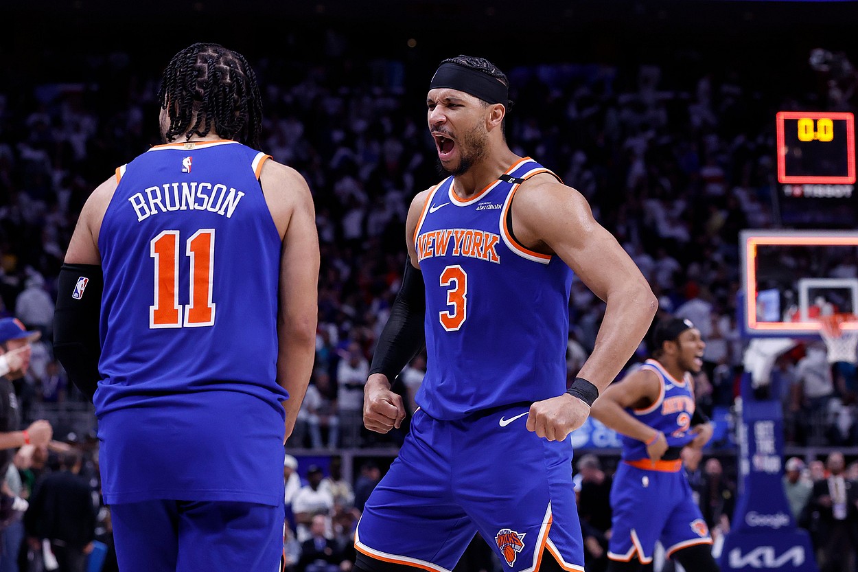 NBA: Playoffs-New York Knicks at Detroit Pistons