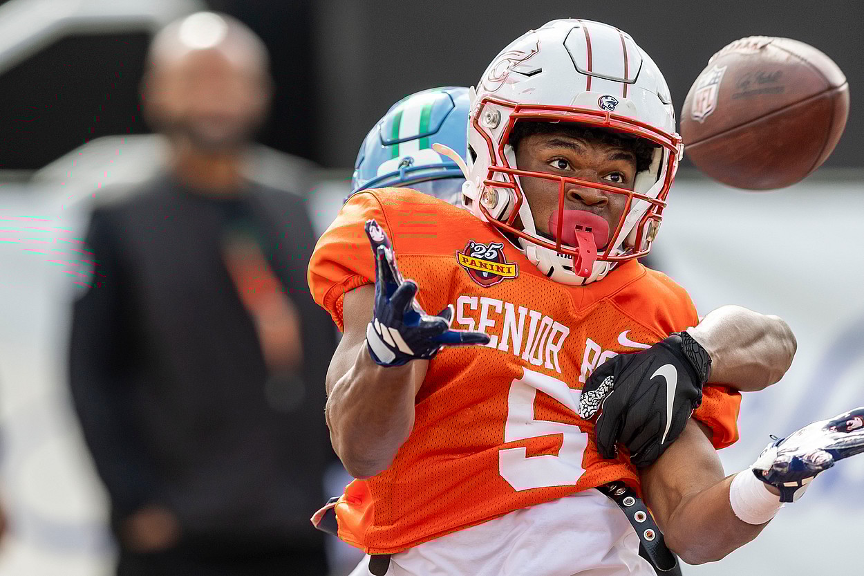 NCAA Football: NCAA Senior Bowl Practice