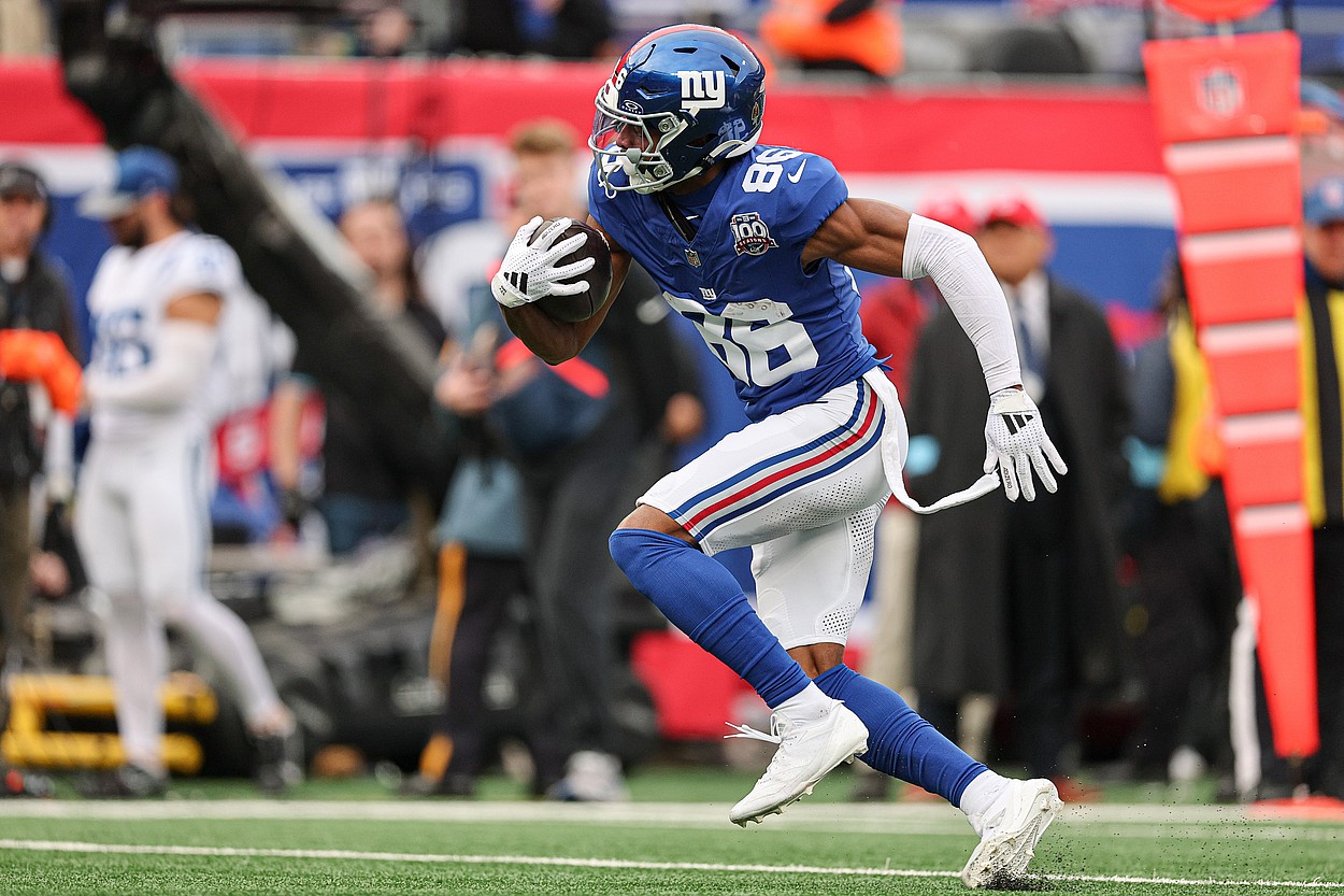 NFL: Indianapolis Colts at New York Giants, Darius Slayton