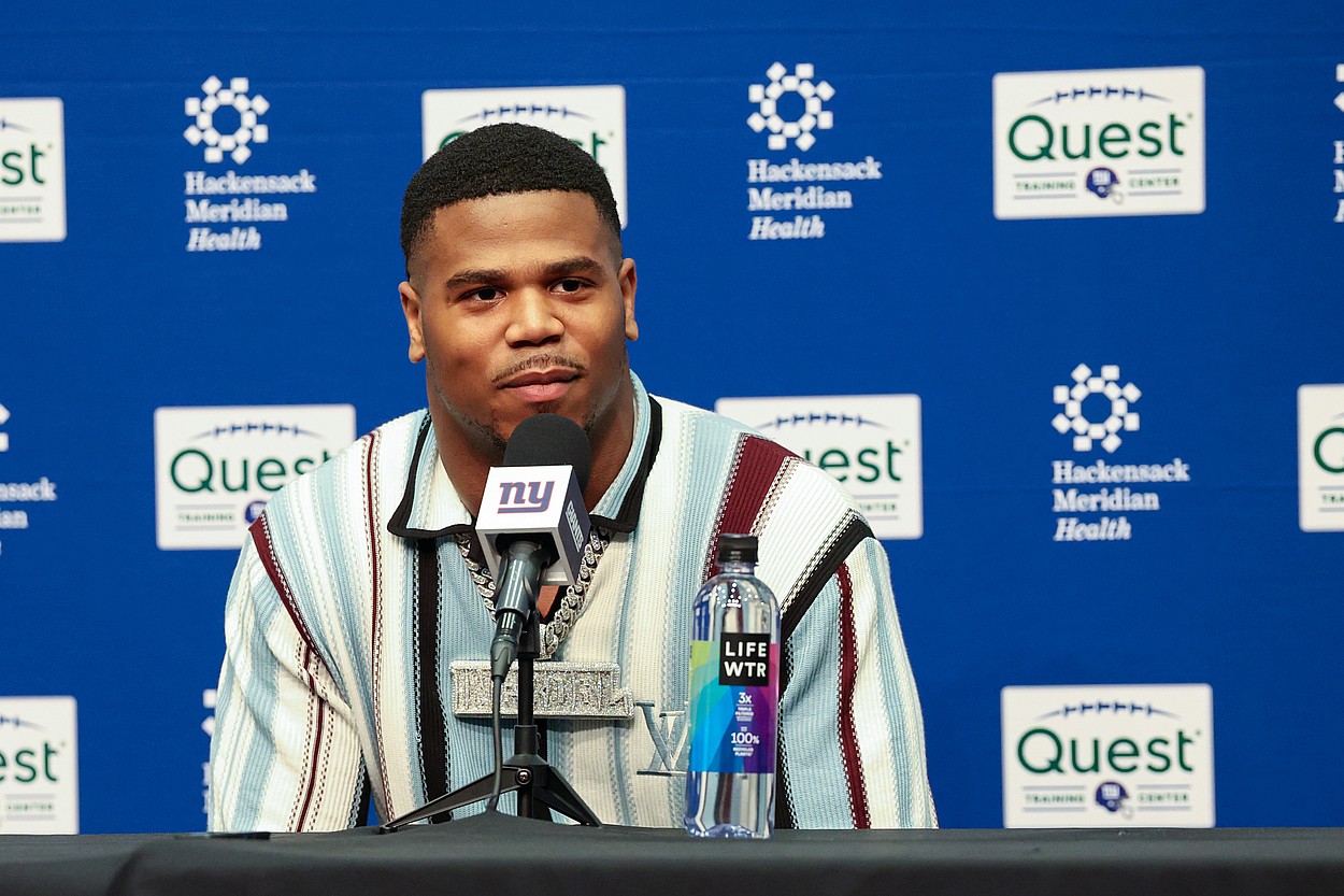 NFL: New York Giants-Press Conference