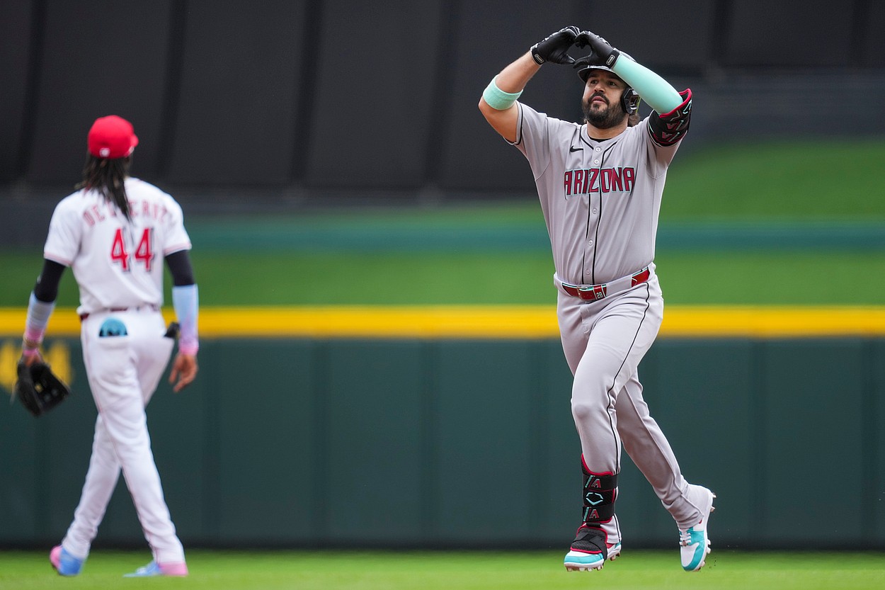 MLB: Arizona Diamondbacks at Cincinnati Reds