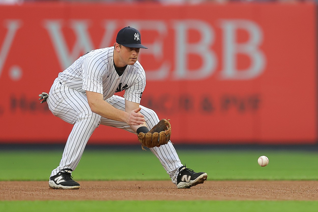 MLB: Los Angeles Angels at New York Yankees, dj lemahieu