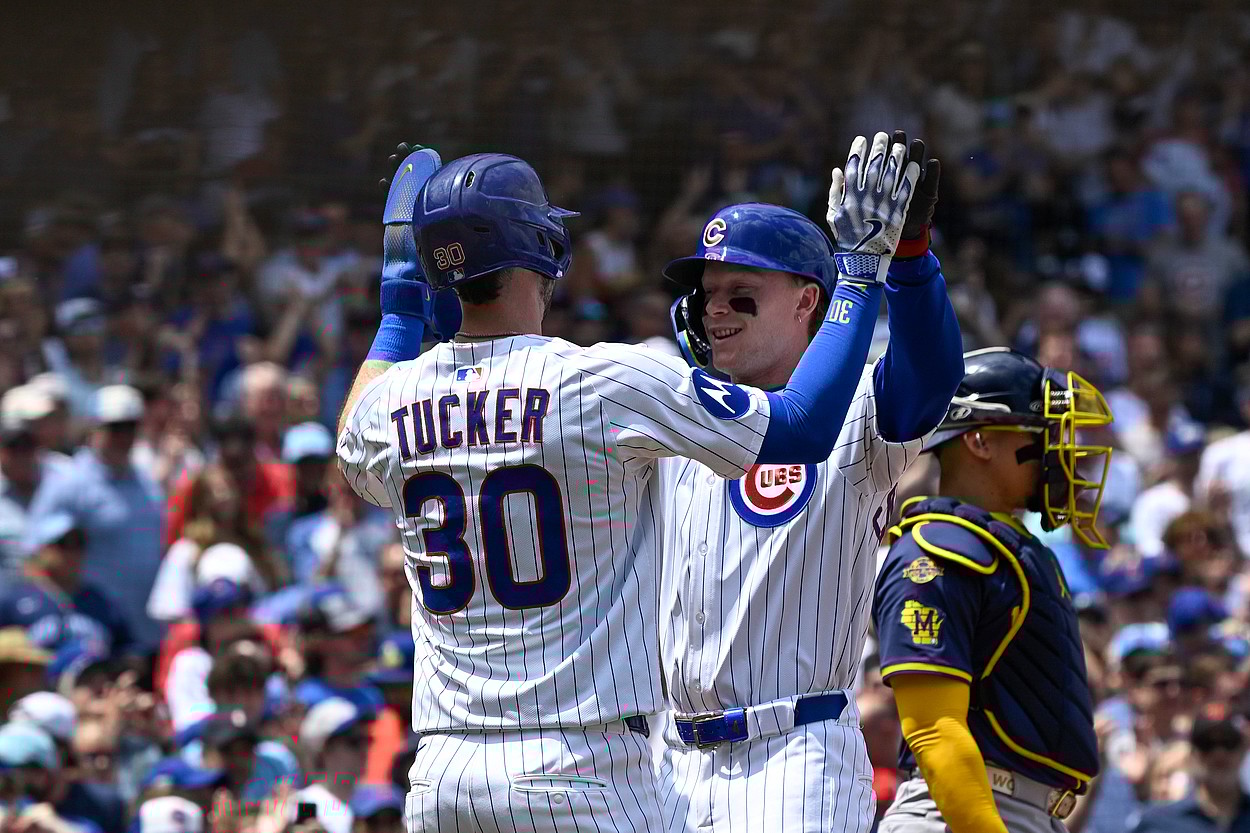 MLB: Milwaukee Brewers at Chicago Cubs