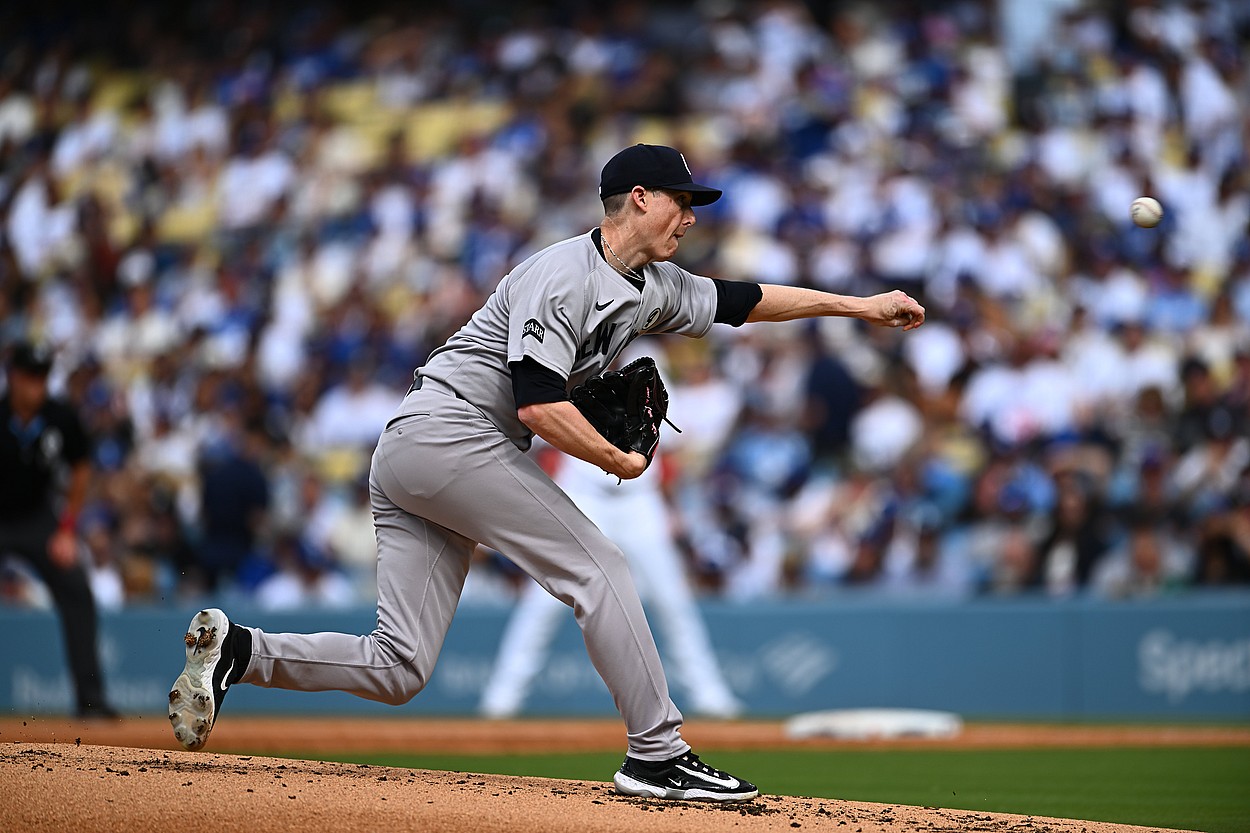 MLB: New York Yankees at Los Angeles Dodgers
