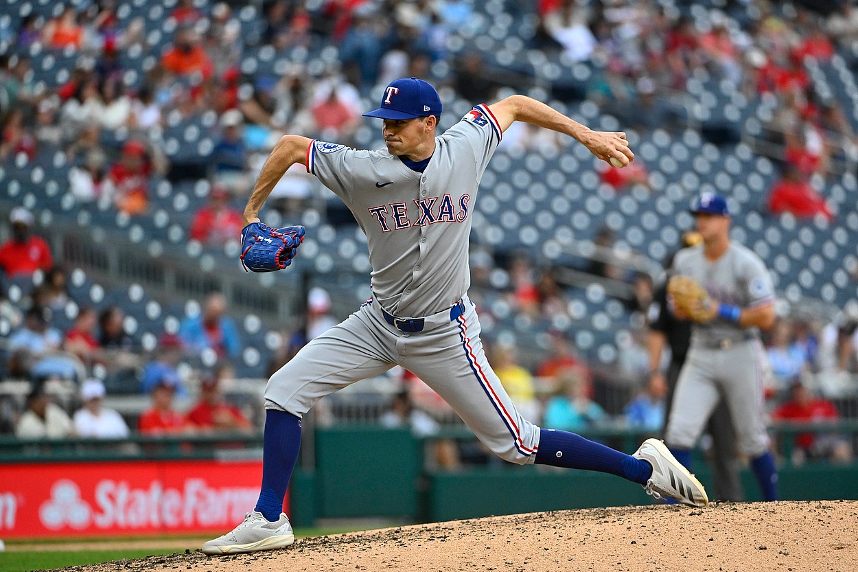 MLB: Texas Rangers at Washington Nationals