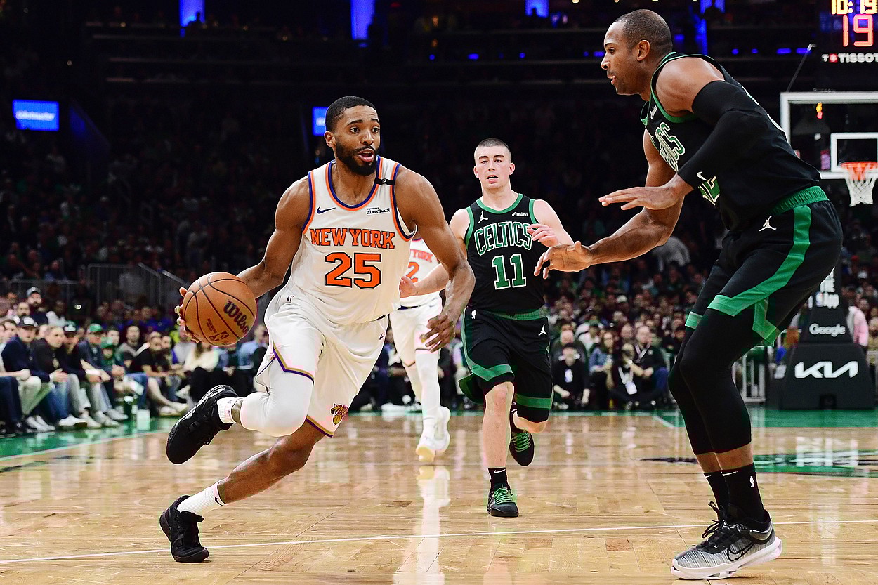 NBA: Playoffs-New York Knicks at Boston Celtics