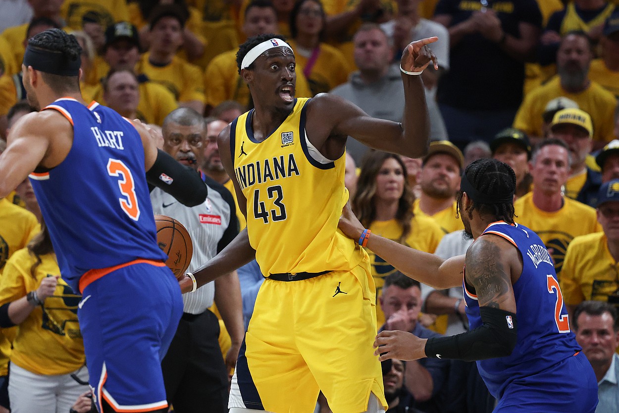 NBA: Playoffs-New York Knicks at Indiana Pacers