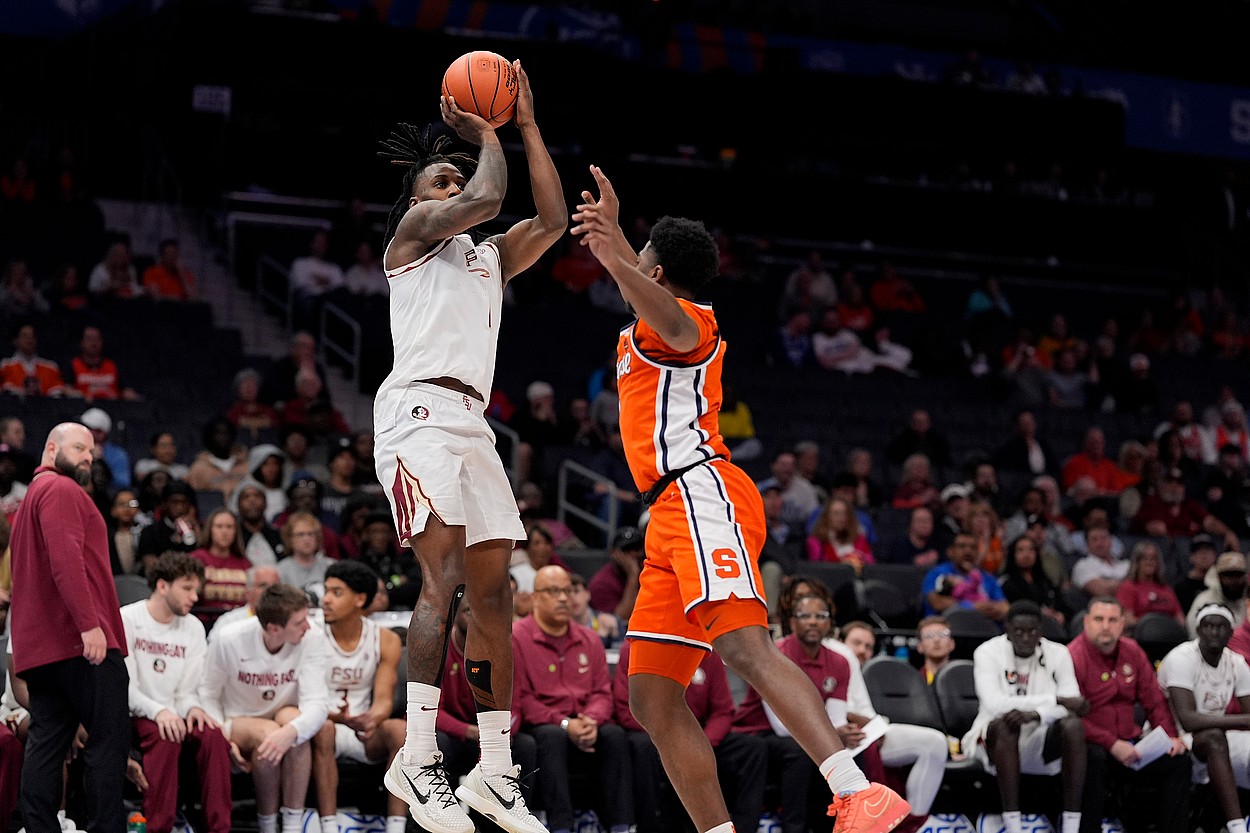 NCAA Basketball: ACC Conference Tournament First Round - Florida State vs Syracuse