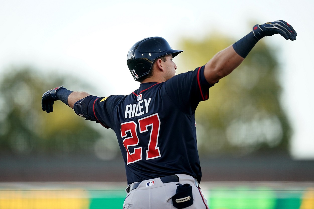 MLB: Atlanta Braves at Athletics