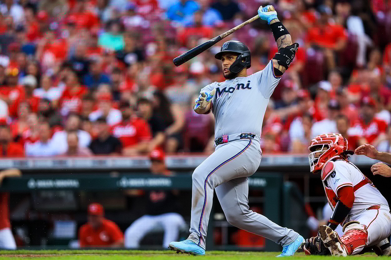 MLB: Miami Marlins at Cincinnati Reds