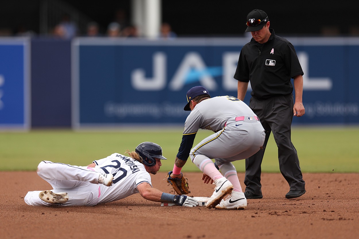 MLB: Milwaukee Brewers at Tampa Bay Rays