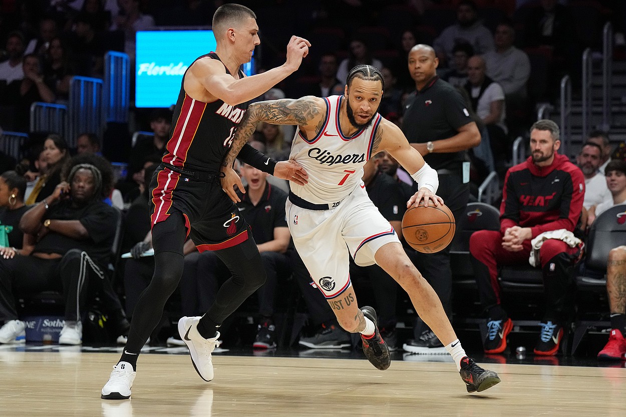 NBA: Los Angeles Clippers at Miami Heat
