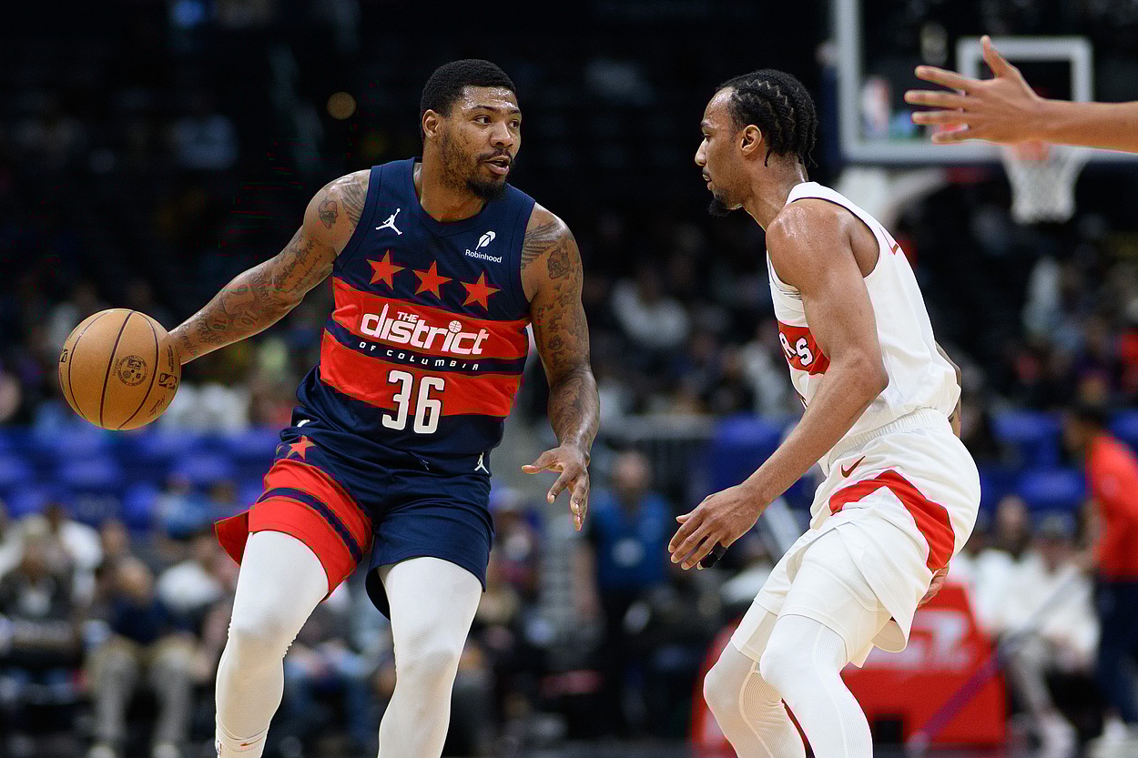 NBA: Toronto Raptors at Washington Wizards, marcus smart, knicks