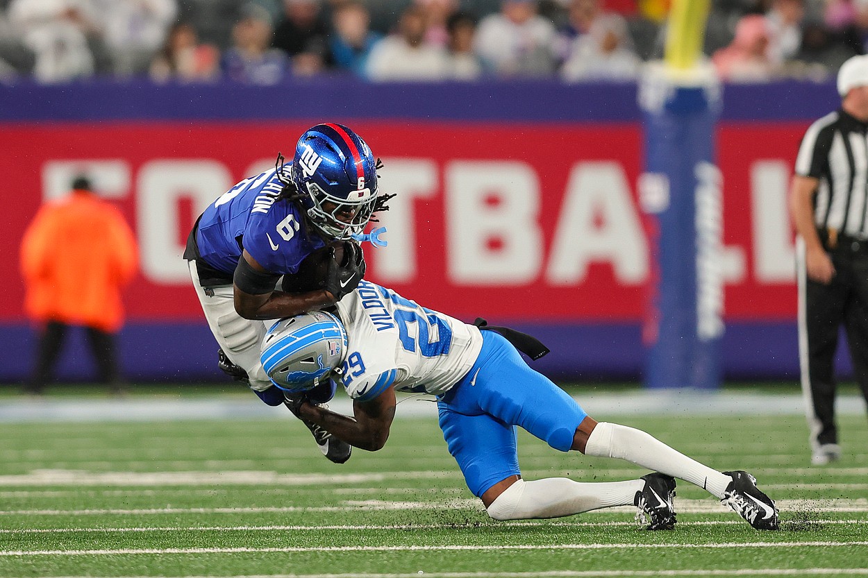 NFL: Detroit Lions at New York Giants