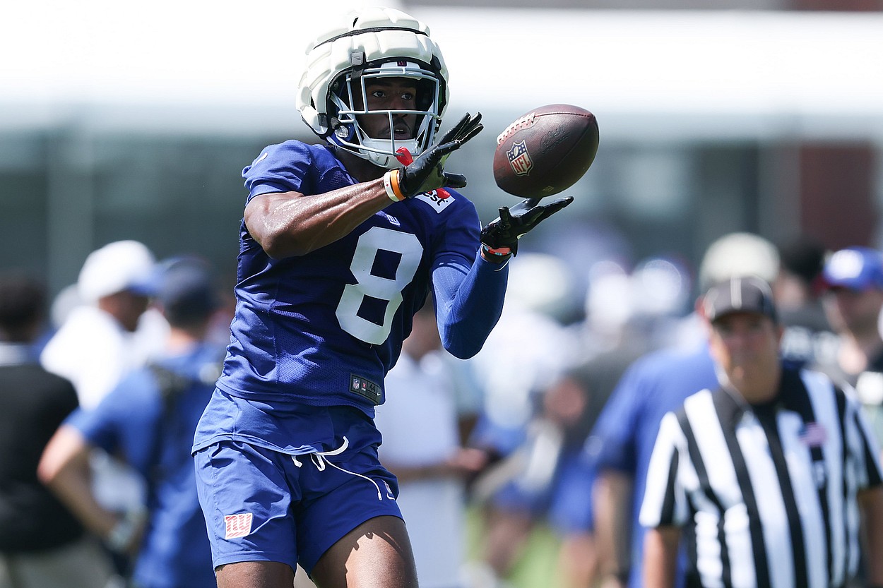 NFL: New York Giants Training Camp, beaux collins