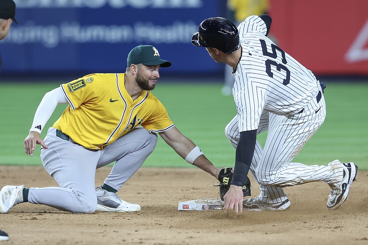 MLB: Athletics at New York Yankees