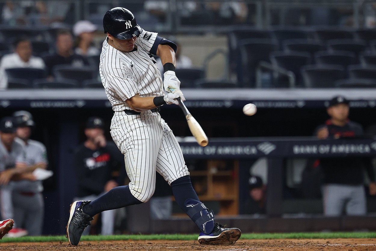 MLB: Minnesota Twins at New York Yankees, anthony volpe