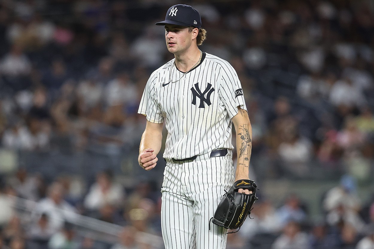 MLB: Washington Nationals at New York Yankees, cam schlittler