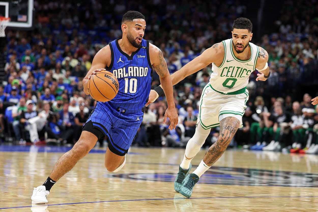 NBA: Playoffs-Boston Celtics at Orlando Magic