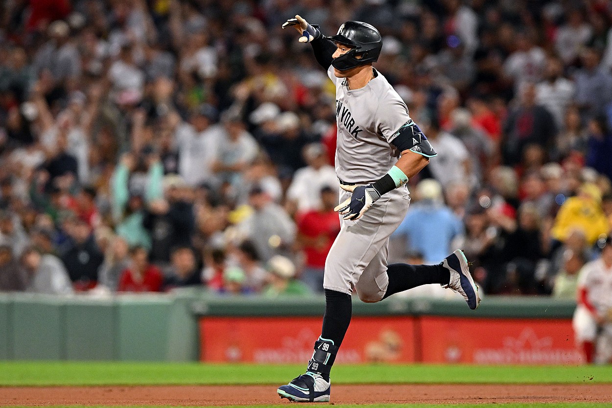 Aaron Judge, MLB: New York Yankees at Boston Red Sox