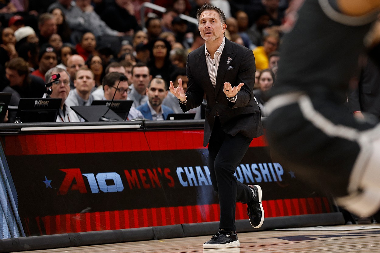 NCAA Basketball: Atlantic 10 Conference Tournament Semifinal-Saint Joseph's vs George Mason