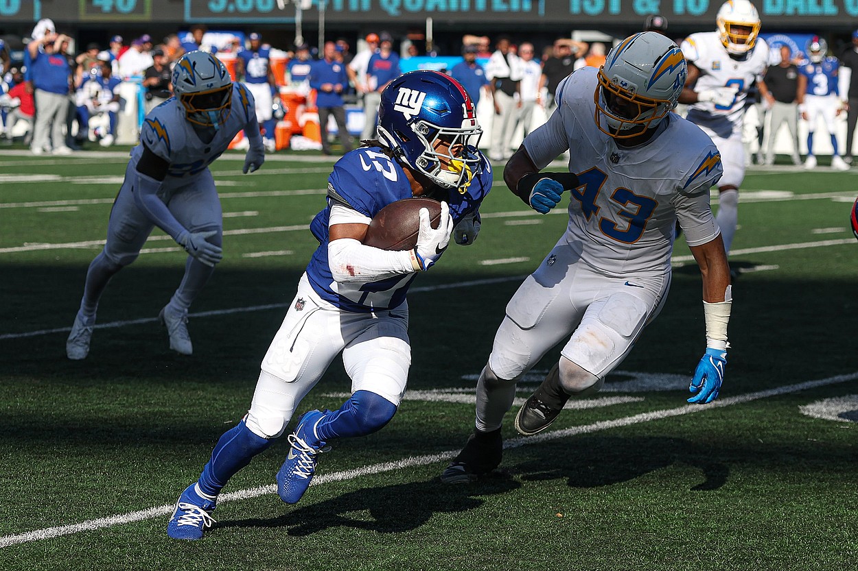 NFL: Los Angeles Chargers at New York Giants