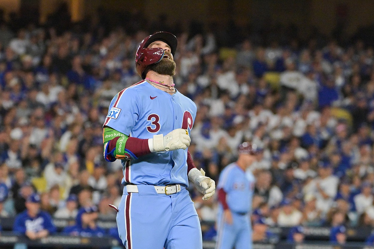 MLB: Playoffs-Philadelphia Phillies at Los Angeles Dodgers