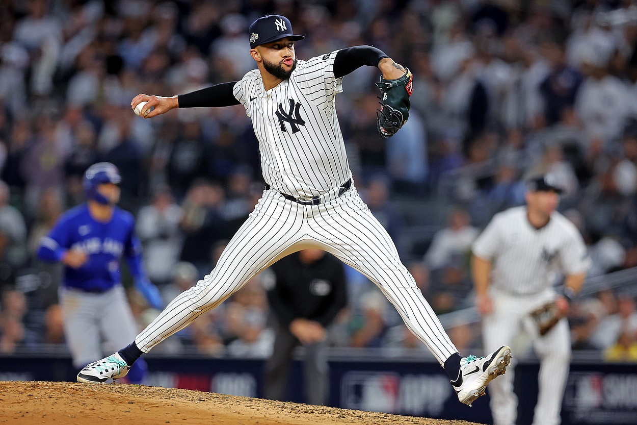 MLB: Playoffs-Toronto Blue Jays at New York Yankees