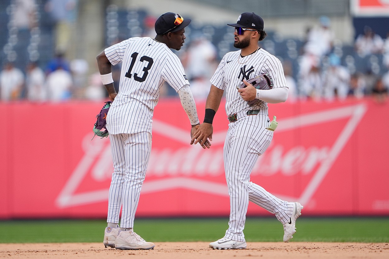 MLB: Washington Nationals at New York Yankees, jasson dominguez