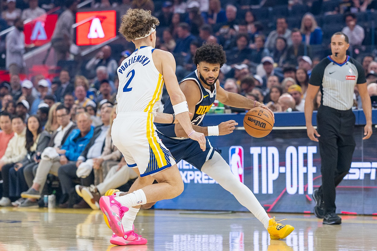 NBA: Denver Nuggets at Golden State Warriors
