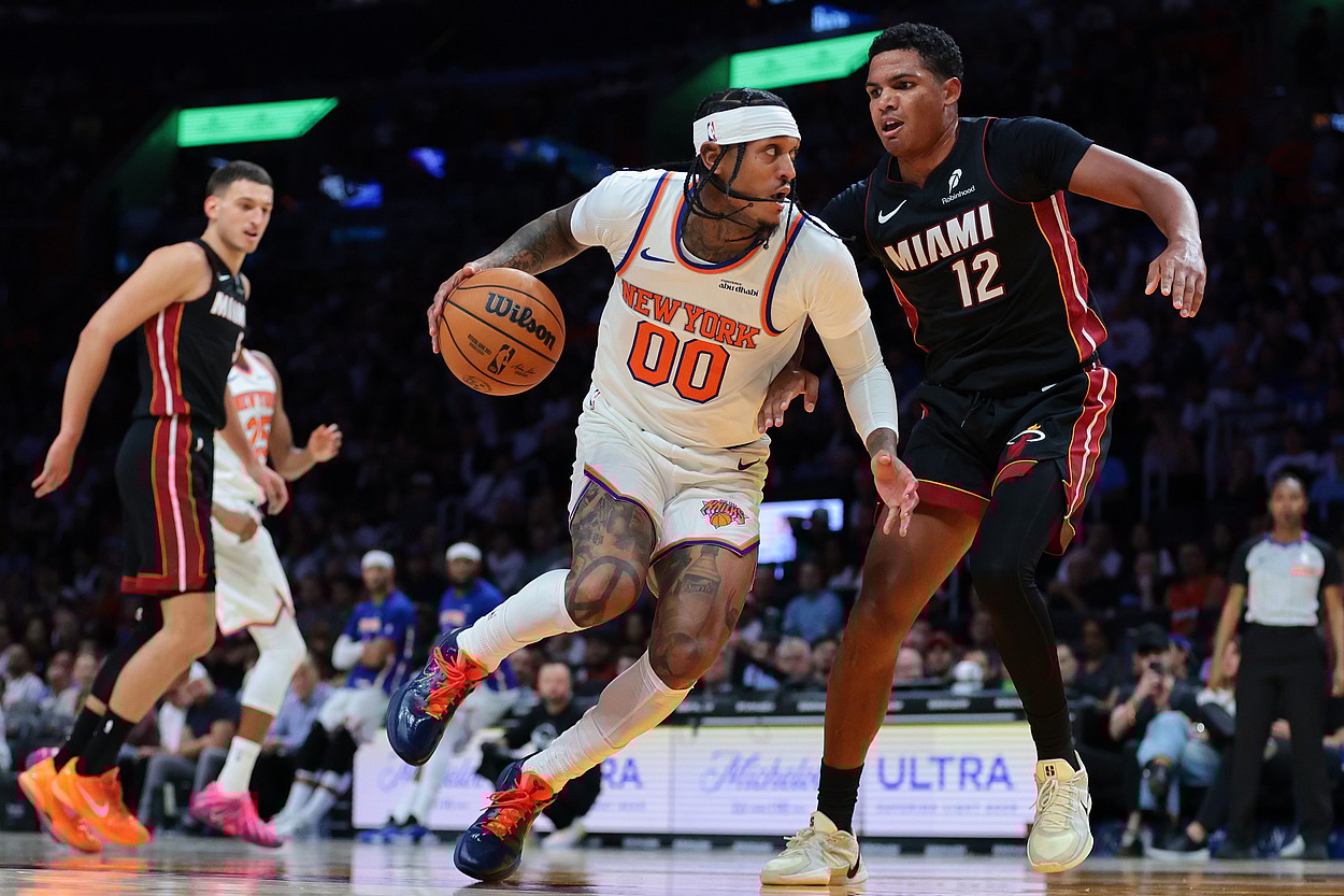 NBA: New York Knicks at Miami Heat