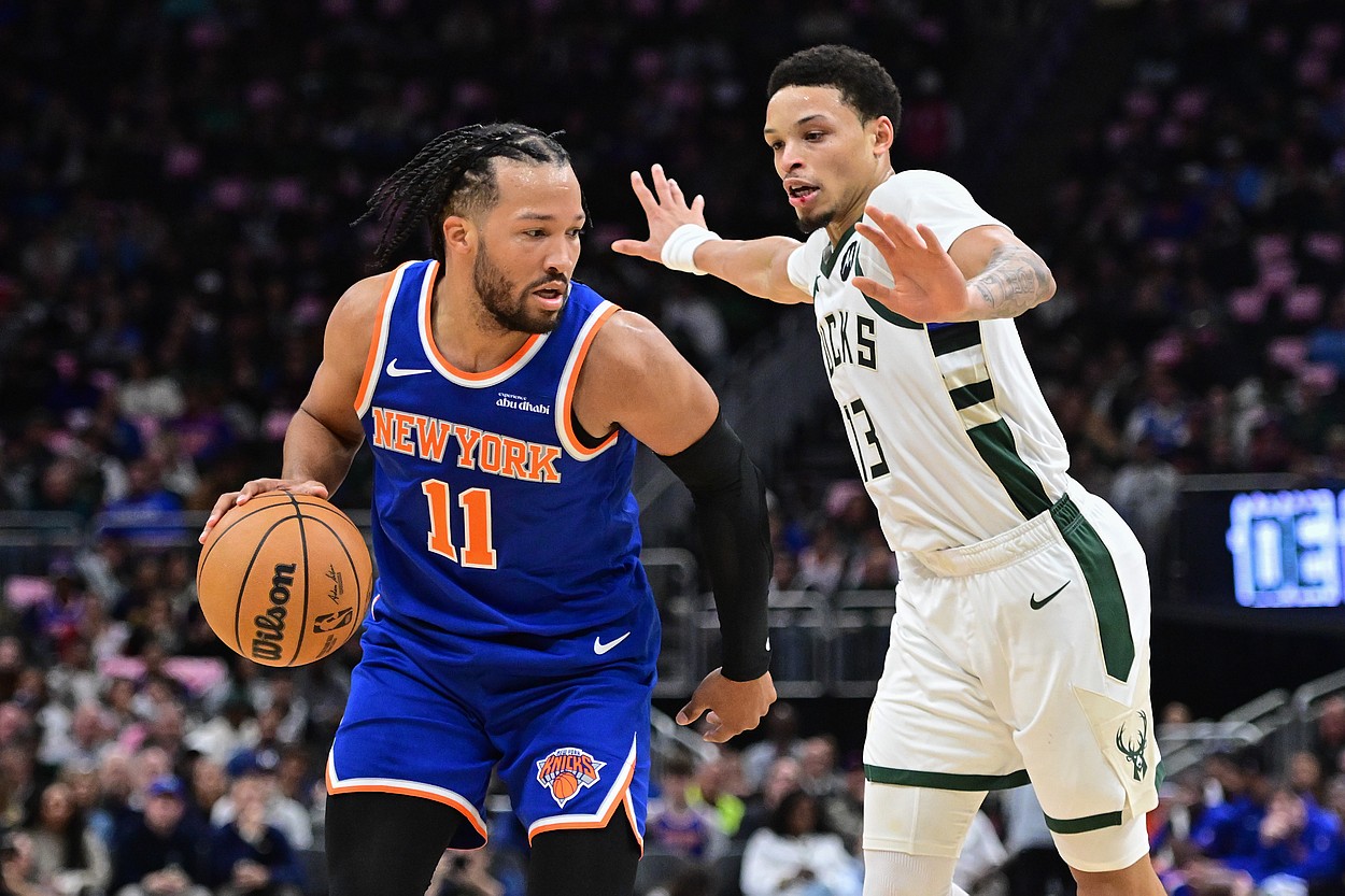 NBA: New York Knicks at Milwaukee Bucks