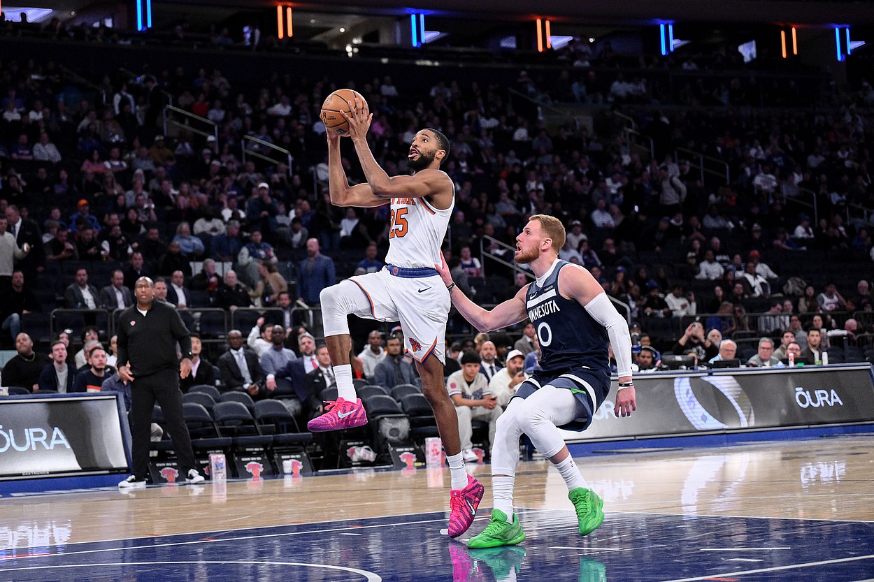 NBA: Preseason-Minnesota Timberwolves at New York Knicks