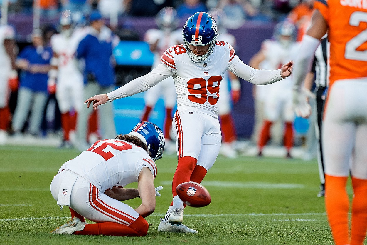 Jude McAtamney, NFL: New York Giants at Denver Broncos