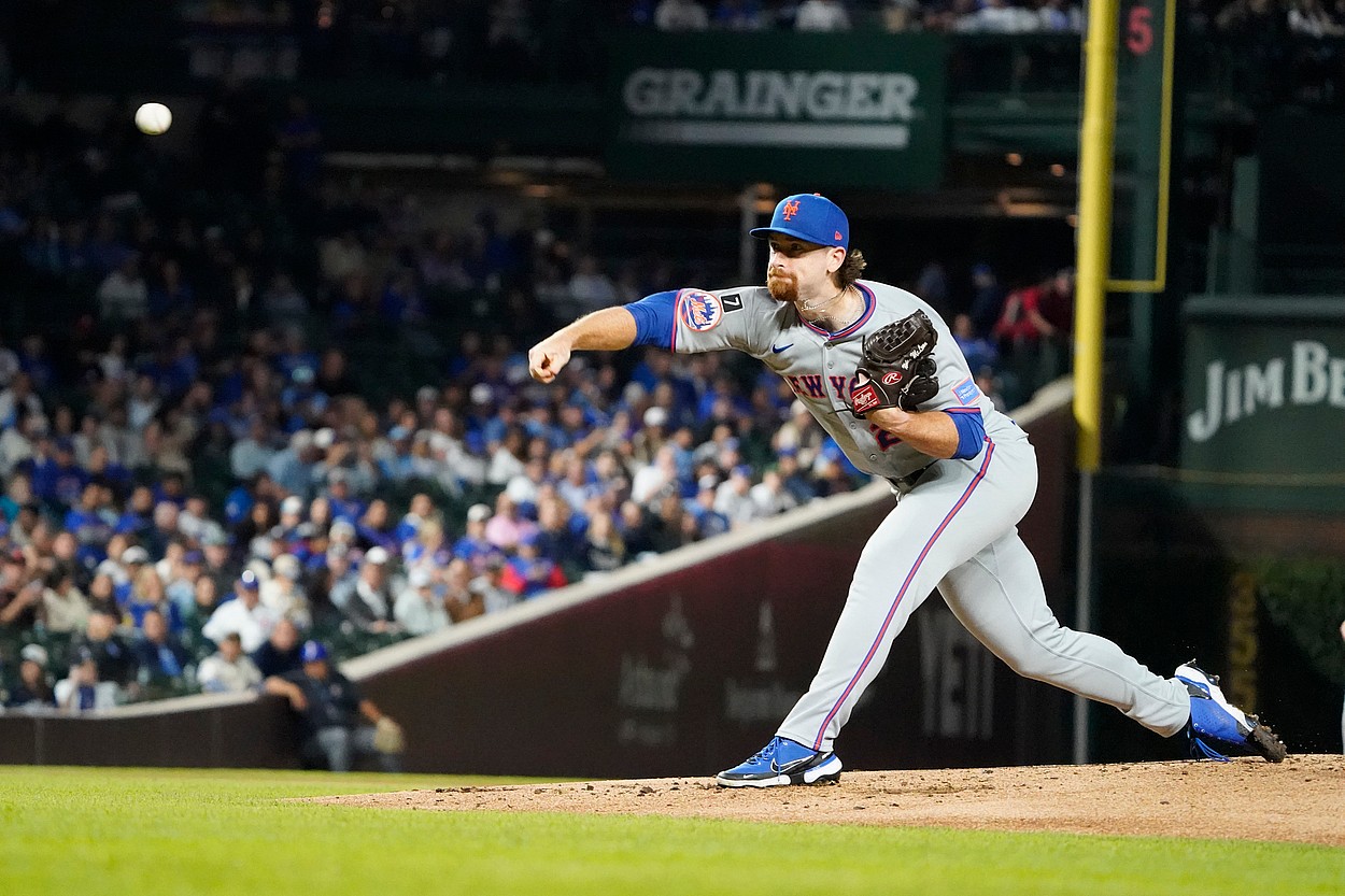MLB: New York Mets at Chicago Cubs, nolan mclean