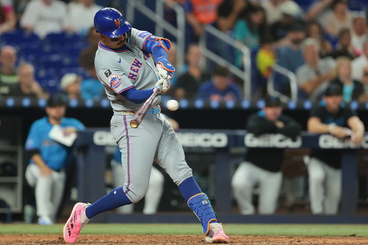 MLB: New York Mets at Miami Marlins
