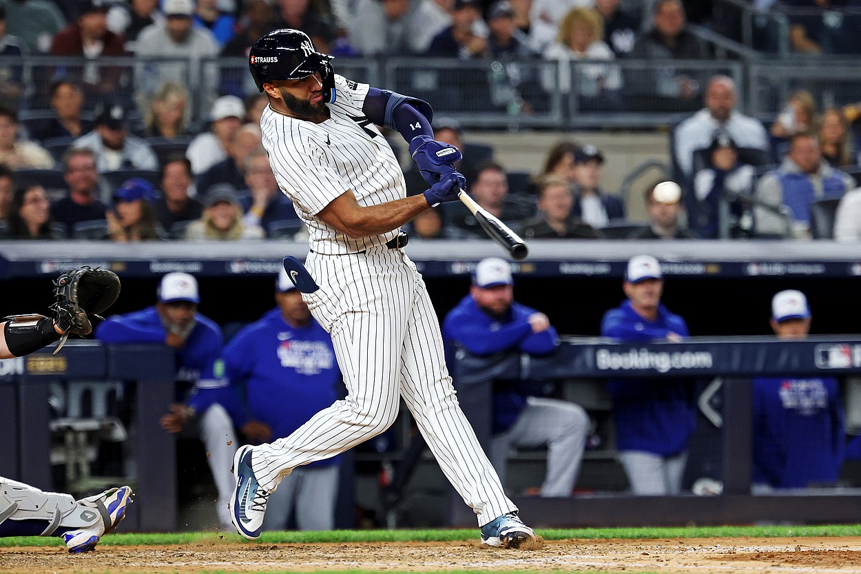 MLB: Playoffs-Toronto Blue Jays at New York Yankees