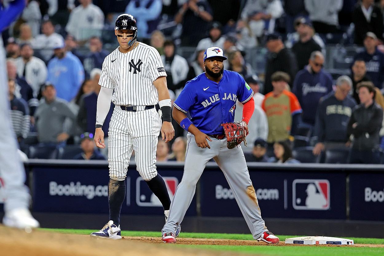 MLB: Playoffs-Toronto Blue Jays at New York Yankees