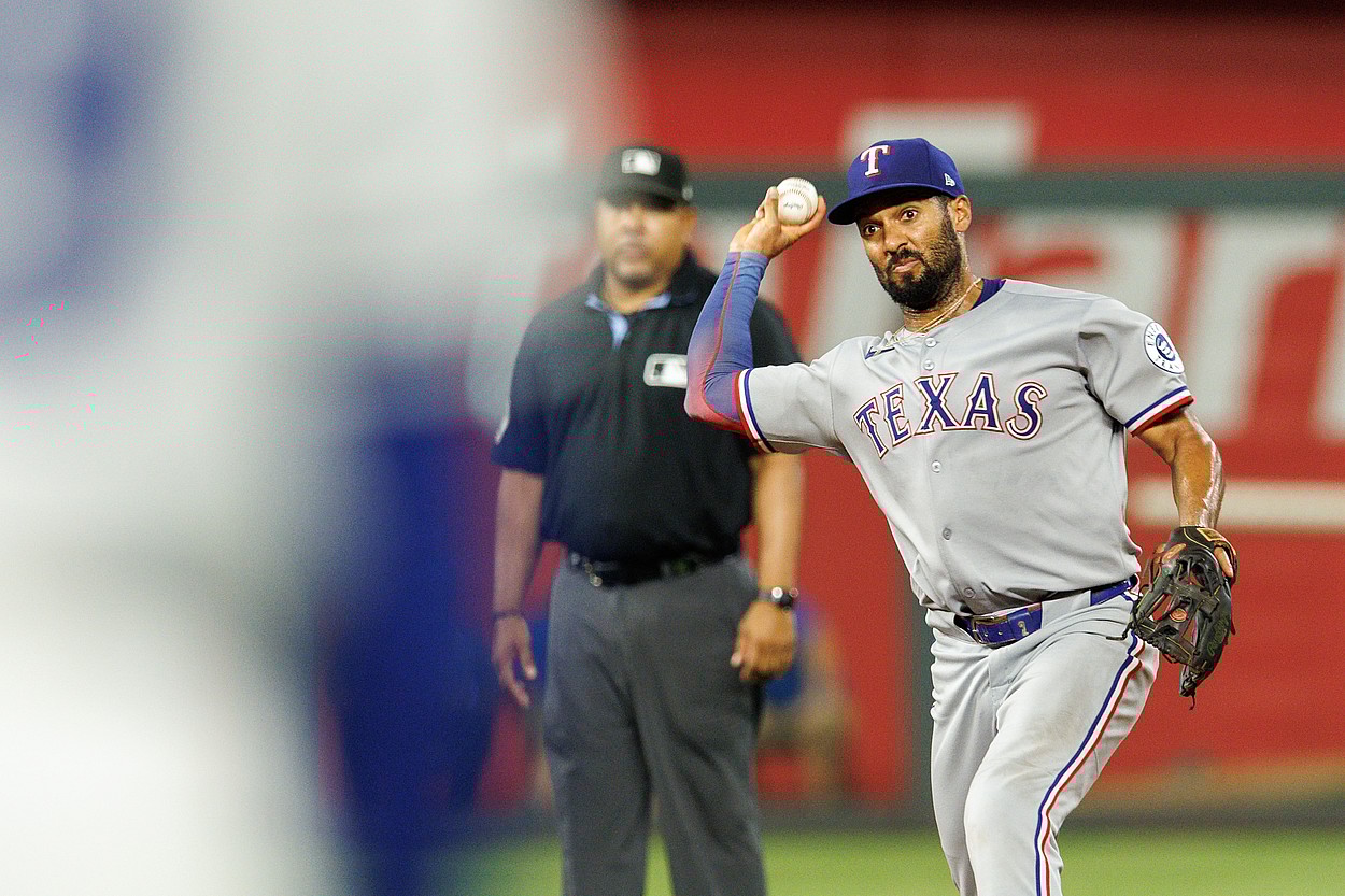 MLB: Texas Rangers at Kansas City Royals