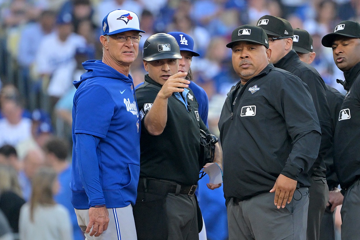 MLB: World Series-Toronto Blue Jays at Los Angeles Dodgers