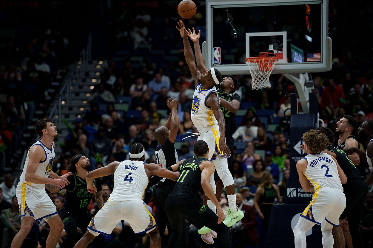 NBA: Golden State Warriors at New Orleans Pelicans