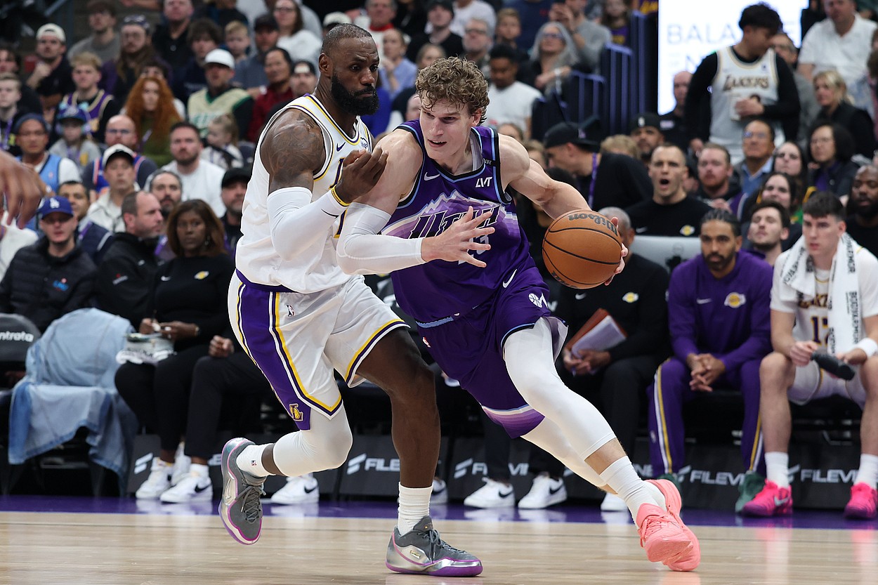 NBA: Los Angeles Lakers at Utah Jazz