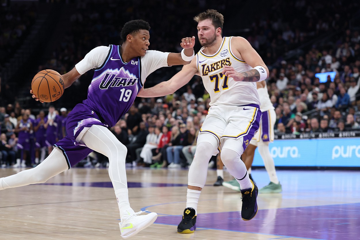 NBA: Los Angeles Lakers at Utah Jazz